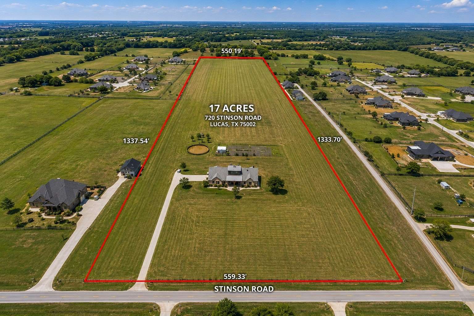 17 Acres of Mixed-Use Land for Sale in Lucas, Texas