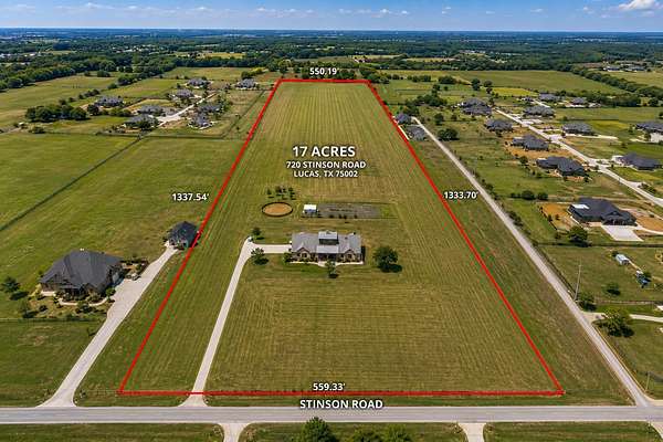 17 Acres of Mixed-Use Land for Sale in Lucas, Texas