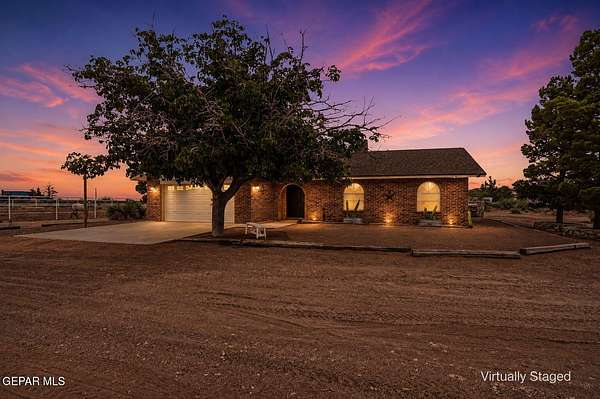 2.5 Acres of Land with Home for Sale in El Paso, Texas