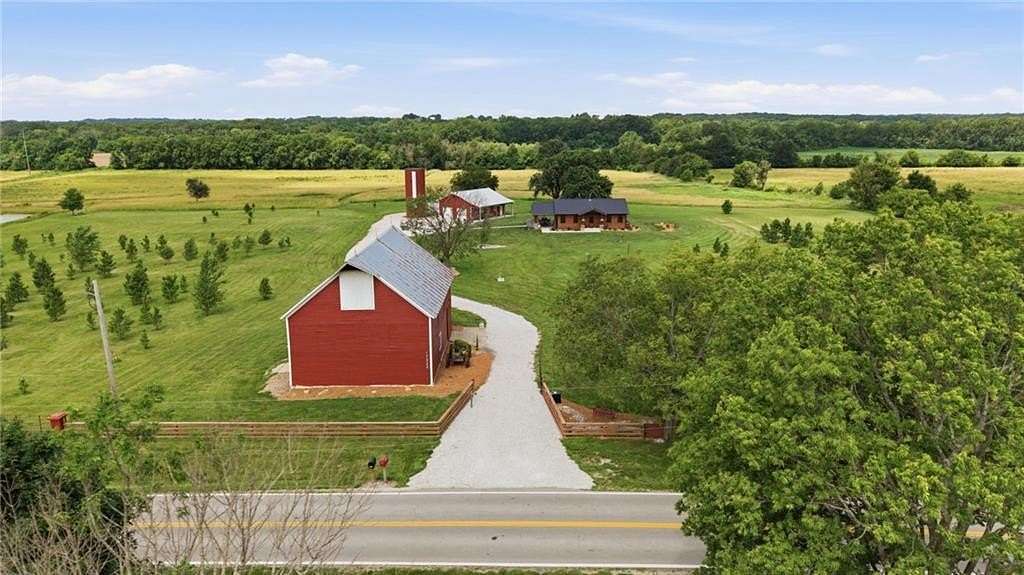 36.1 Acres of Agricultural Land with Home for Sale in Pleasant Hill, Missouri