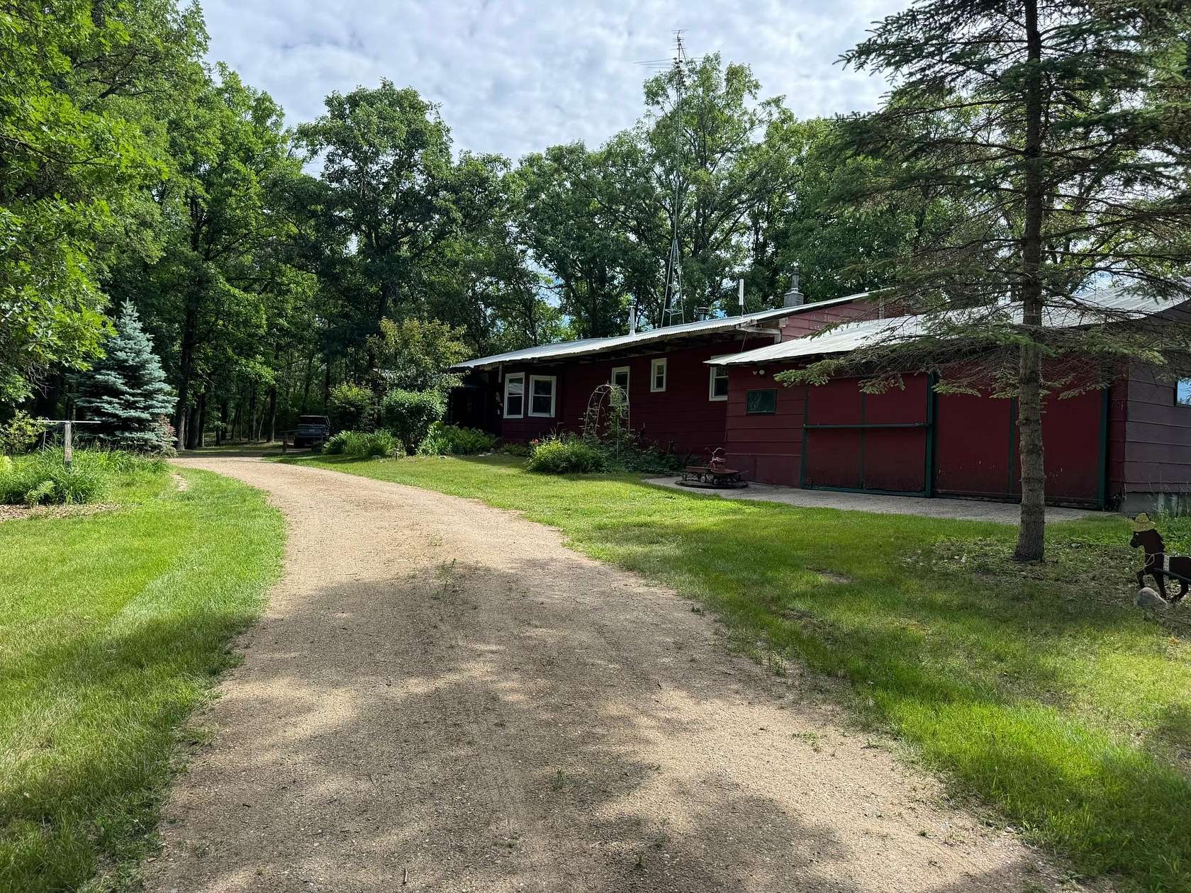 3.9 Acres of Land with Home for Sale in Osage, Minnesota