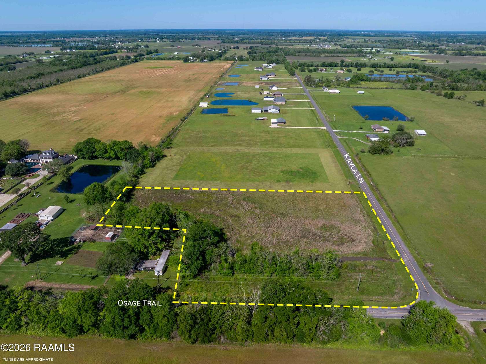 4.6 Acres of Land for Sale in Church Point, Louisiana
