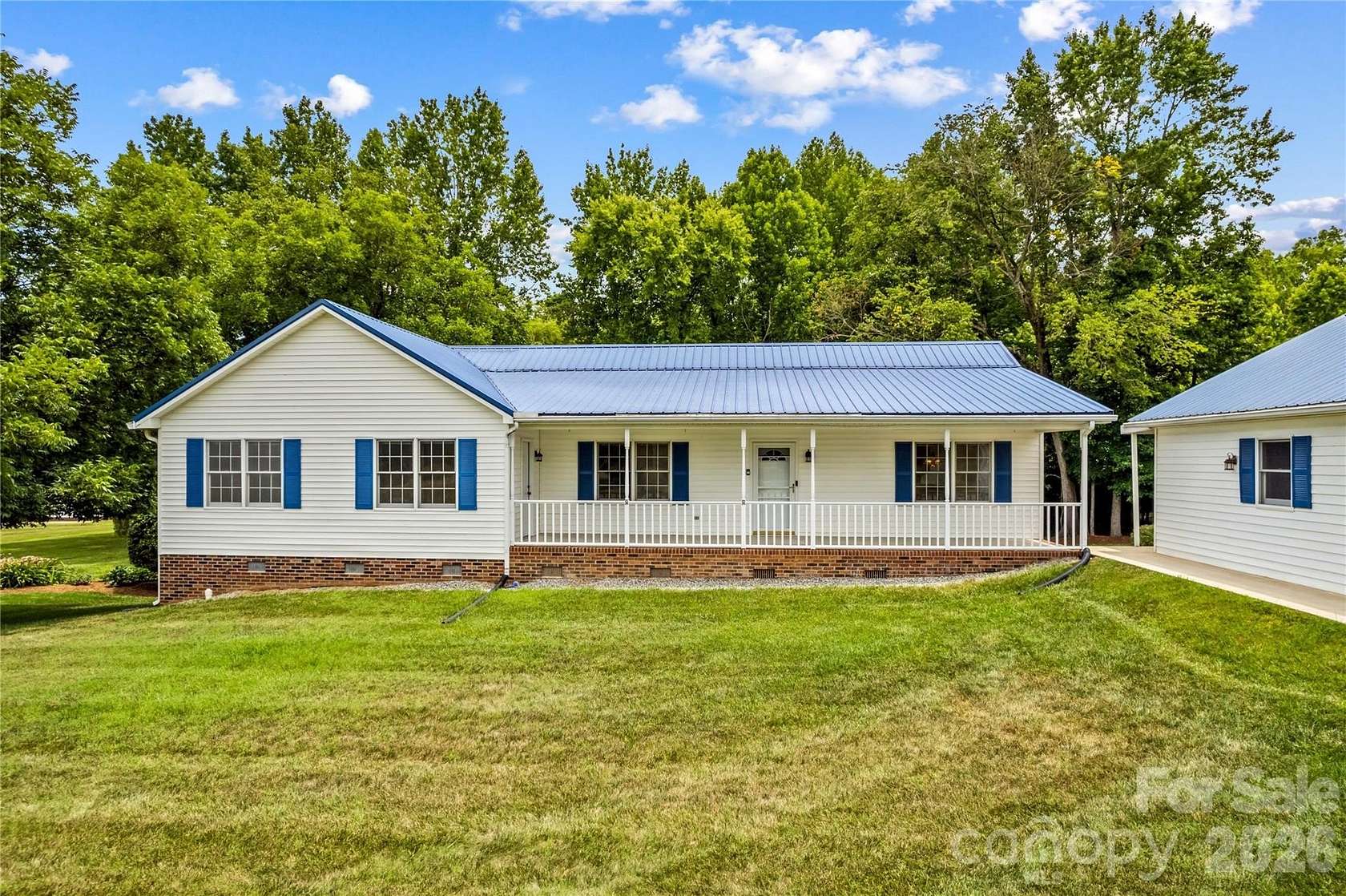 3.56 Acres of Land with Home for Sale in Cleveland, North Carolina