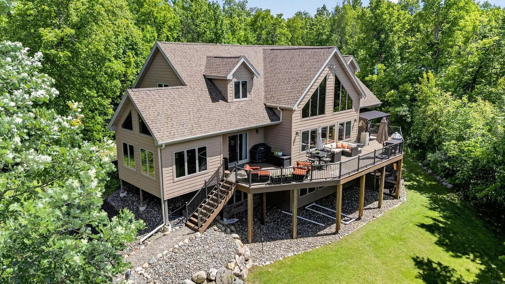 3.24 Acres of Land with Home for Sale in Fifty Lakes, Minnesota
