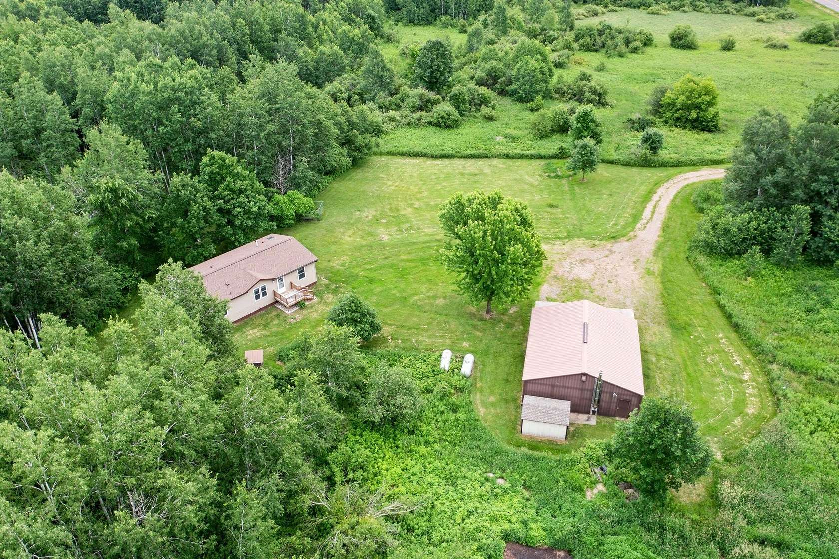 20.5 Acres of Agricultural Land with Home for Sale in Milaca, Minnesota