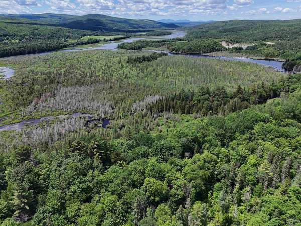 112 Acres of Recreational Land with Home for Sale in Brighton Town, Vermont