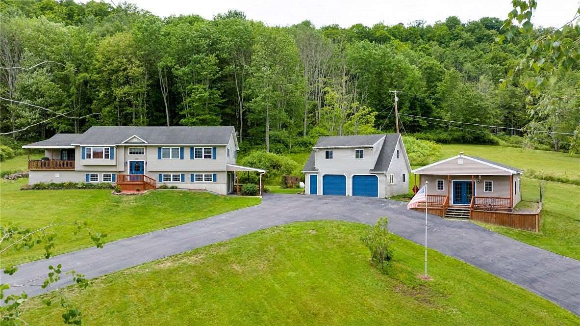 5.27 Acres of Land with Home for Sale in Bainbridge, New York