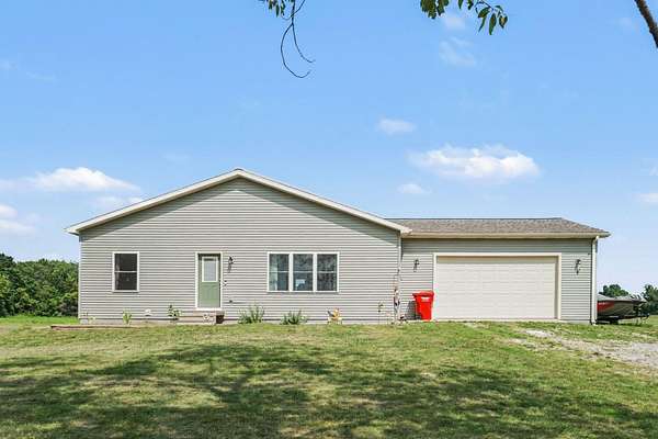 10.6 Acres of Recreational Land with Home for Sale in Vandalia, Michigan
