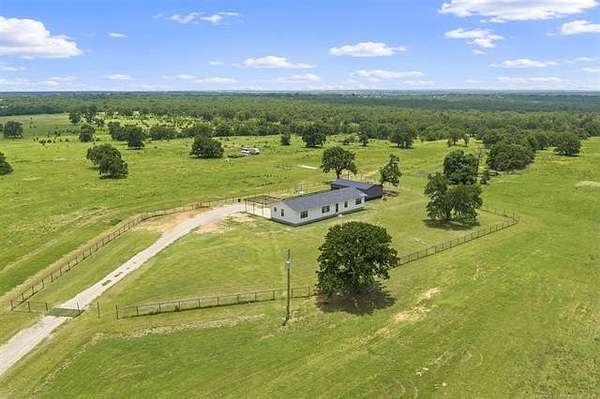 80.2 Acres of Land with Home for Sale in Loco, Oklahoma