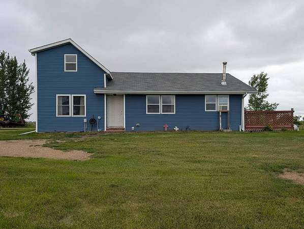 66 Acres of Land with Home for Sale in Harvey, North Dakota