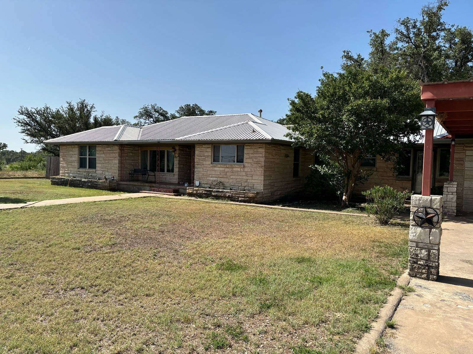 5.38 Acres of Land with Home for Sale in Eden, Texas