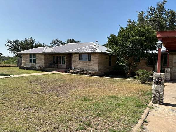 5.38 Acres of Land with Home for Sale in Eden, Texas