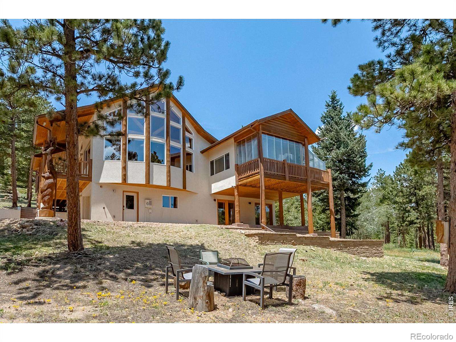 6.64 Acres of Land with Home for Sale in Lyons, Colorado