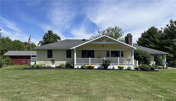 11.1 Acres of Land with Home for Sale in Eden, New York