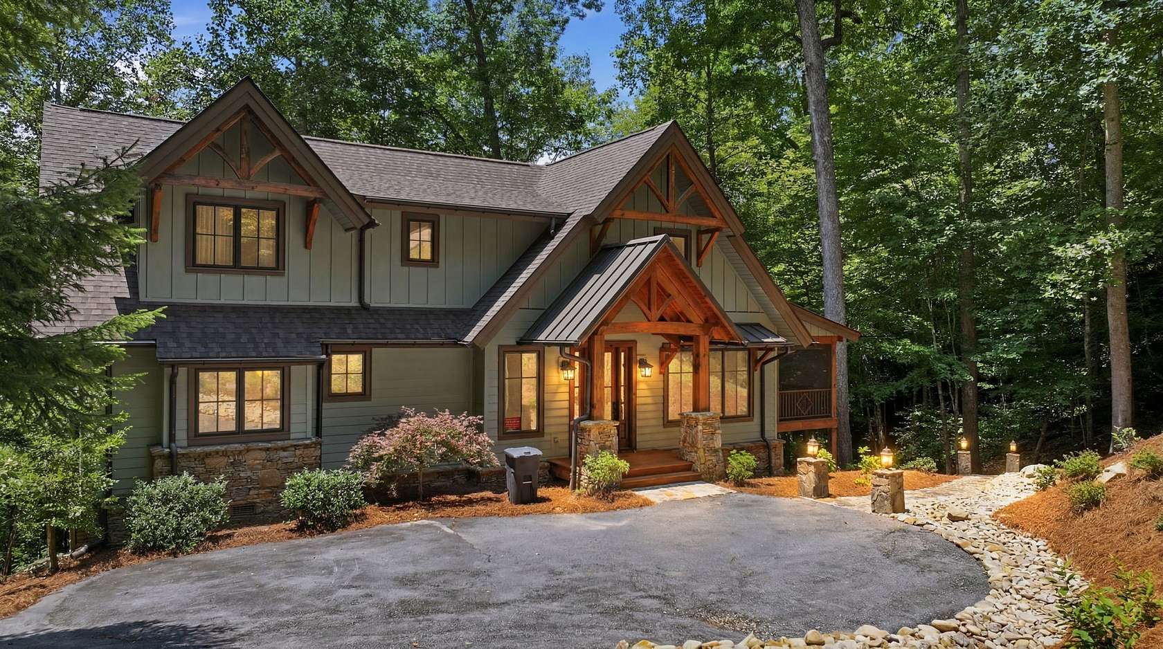 2 Acres of Land with Home for Sale in Tuckasegee, North Carolina