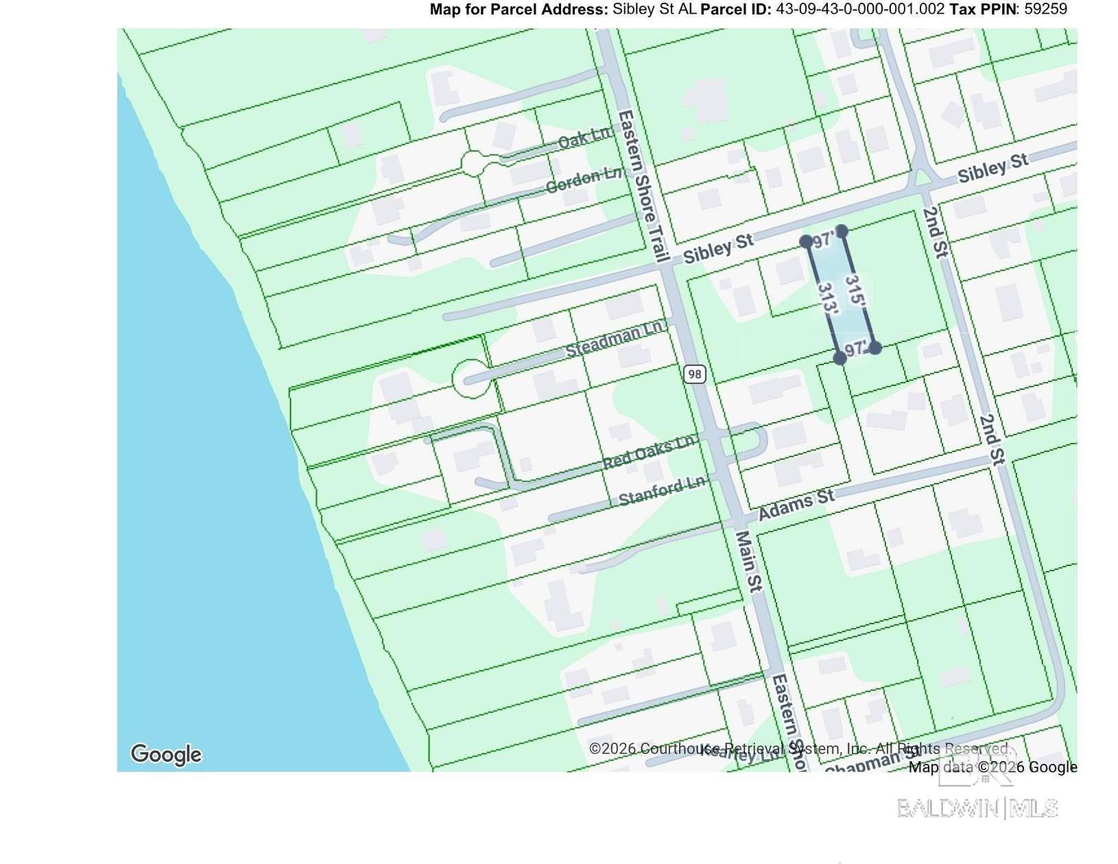0.7 Acres of Residential Land for Sale in Fairhope, Alabama