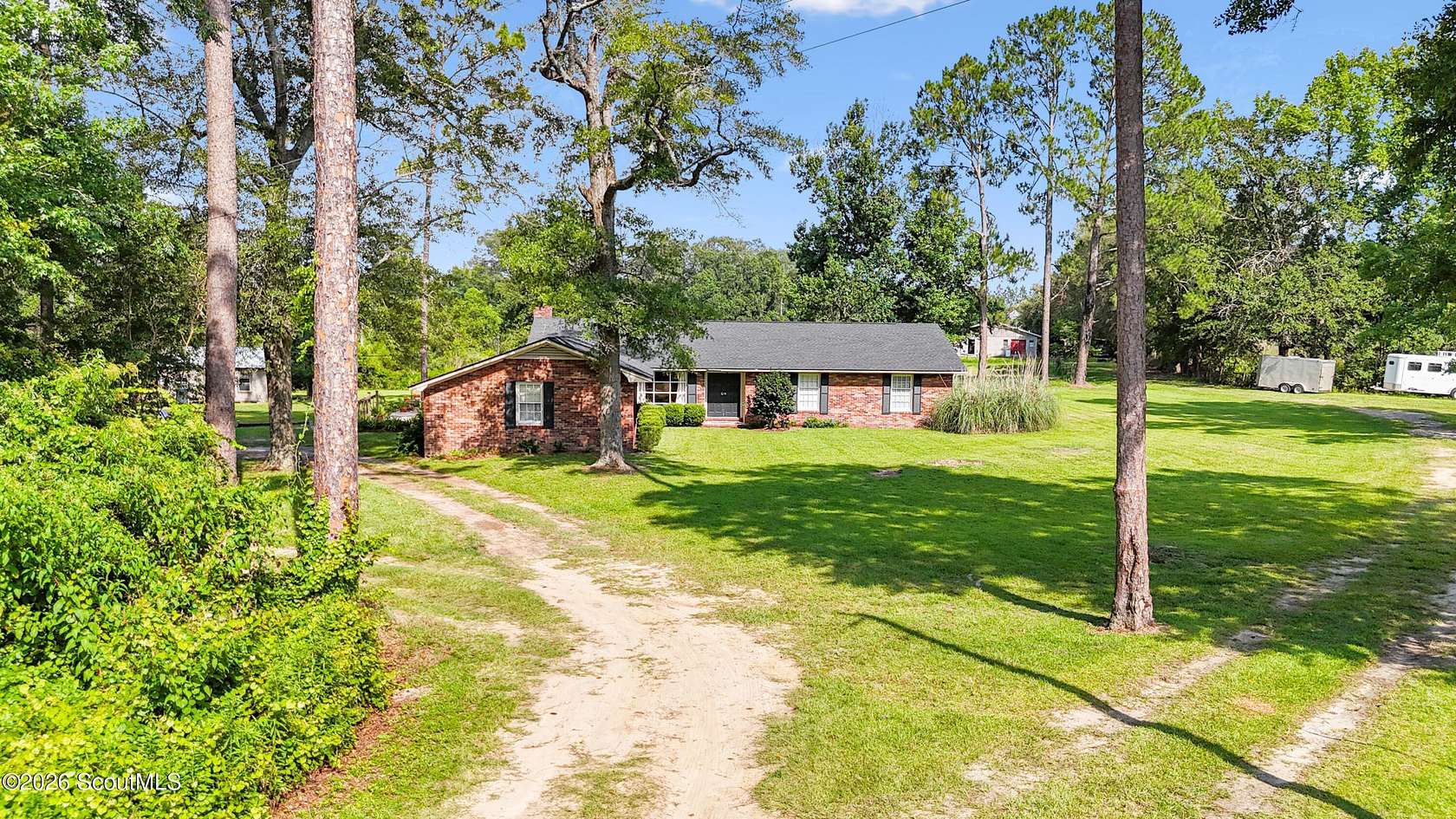 26.7 Acres of Agricultural Land with Home for Sale in Jesup, Georgia