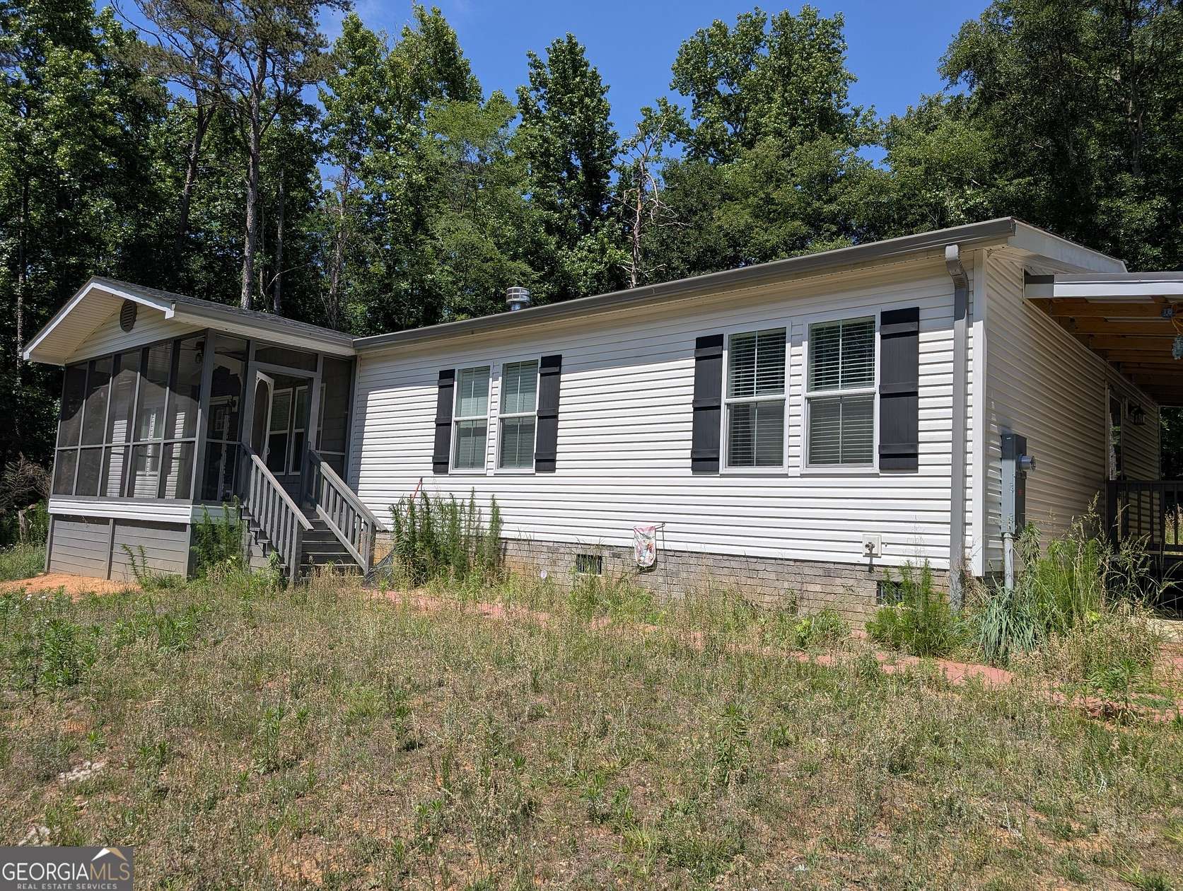 1.7 Acres of Land with Home for Sale in Royston, Georgia