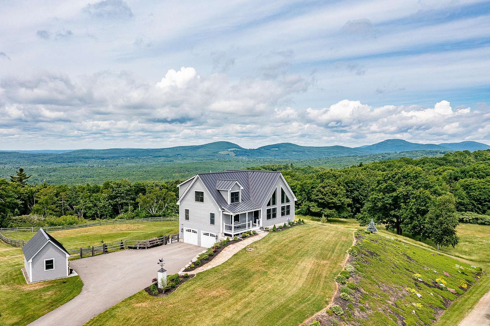 7.79 Acres of Land with Home for Sale in Rockland, Maine