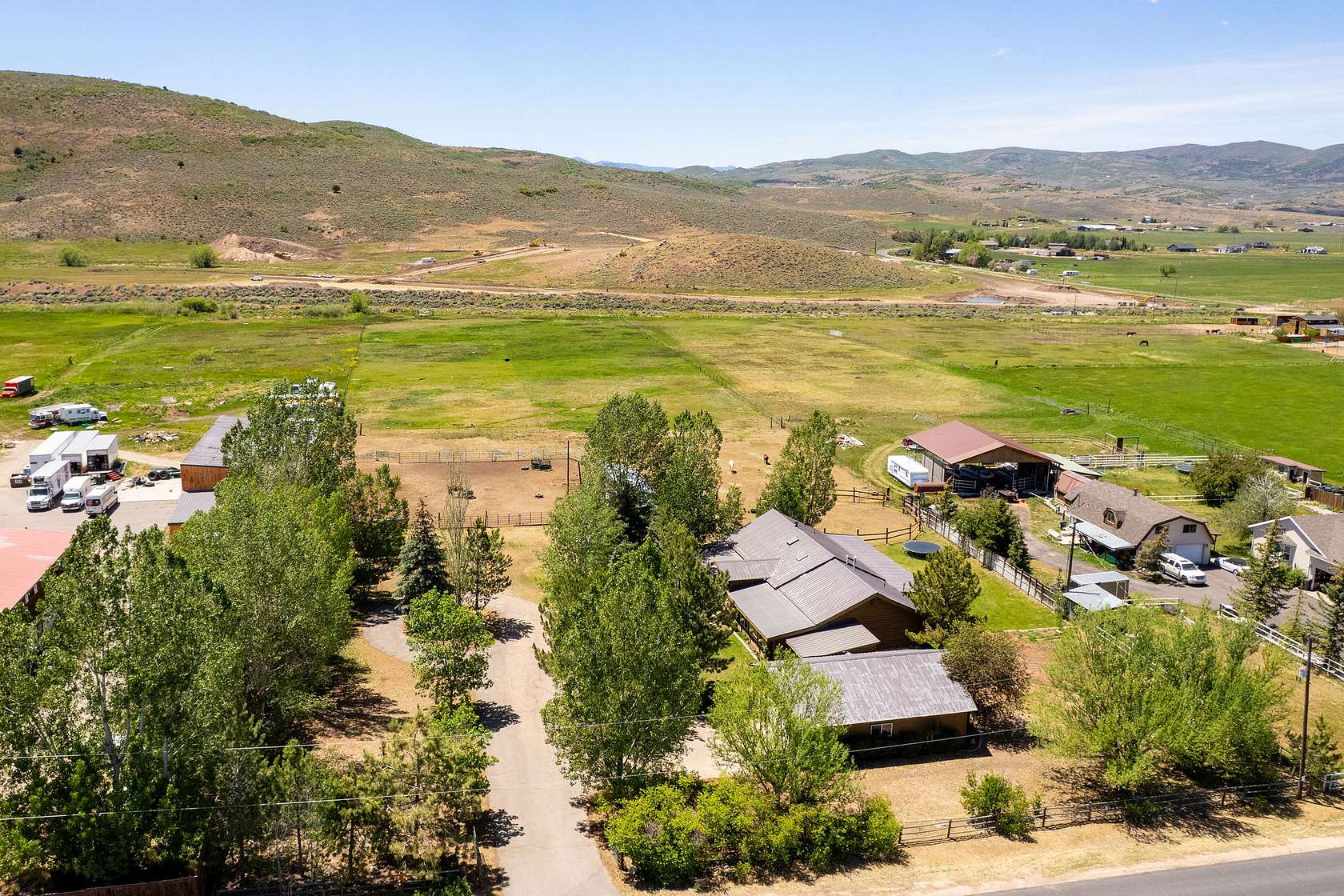 5 Acres of Land with Home for Sale in Kamas, Utah