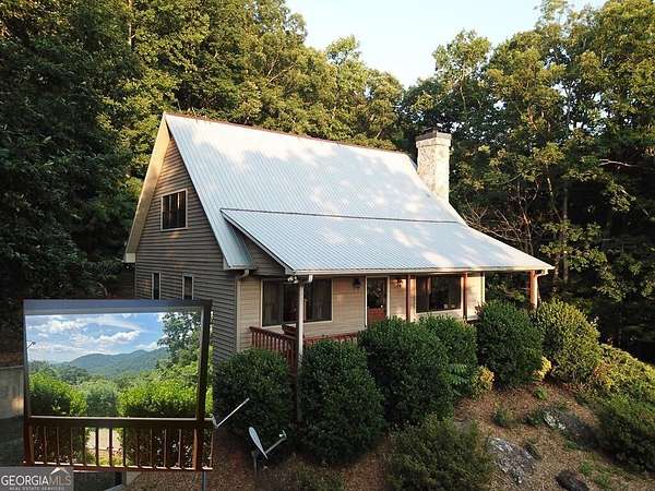 10.6 Acres of Land with Home for Sale in Blairsville, Georgia