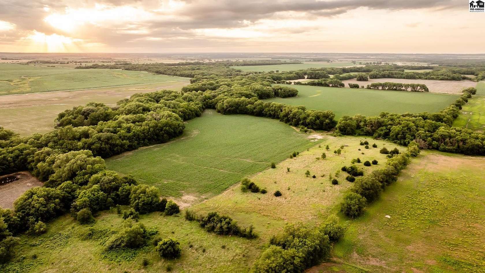 154 Acres of Land for Sale in McPherson, Kansas