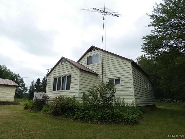 5.35 Acres of Land with Home for Sale in Bruce Crossing, Michigan