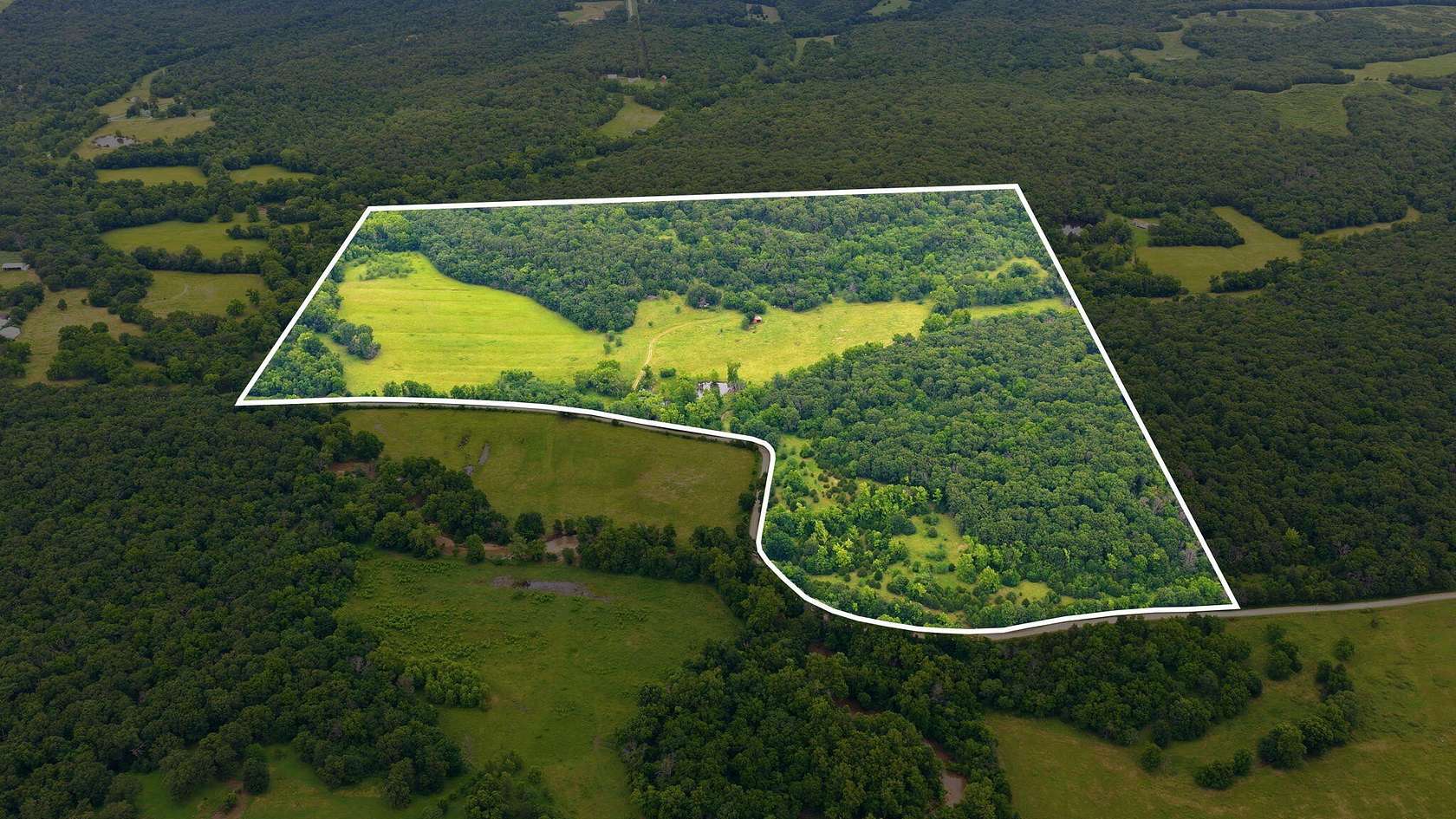 118 Acres of Recreational Land for Sale in Stockton, Missouri