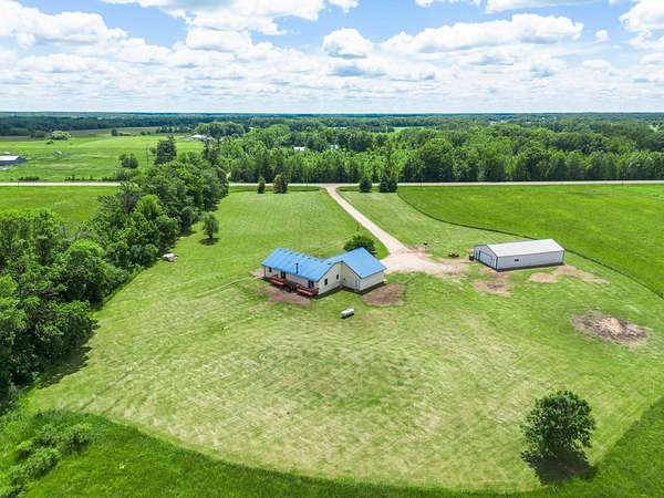 20 Acres of Agricultural Land with Home for Sale in Milaca, Minnesota