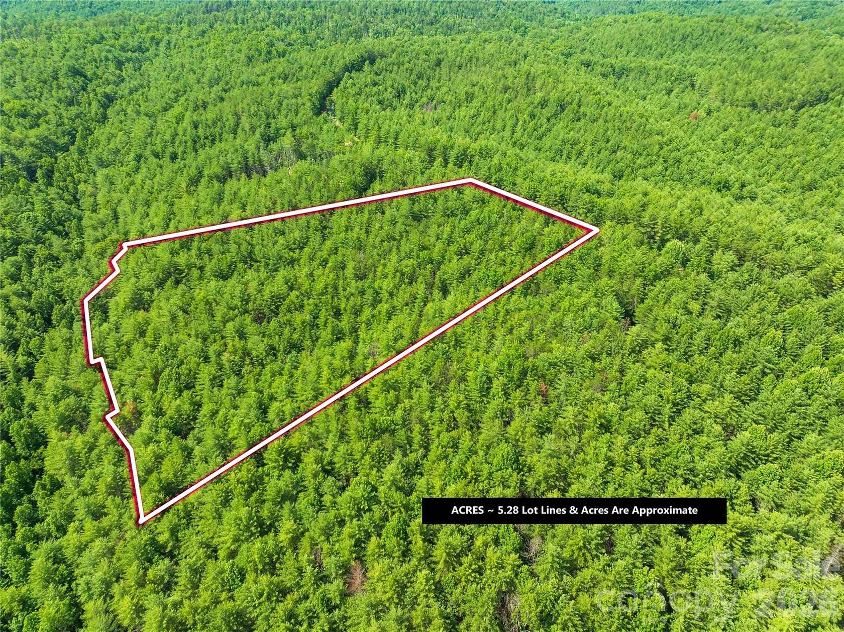 5.52 Acres of Residential Land for Sale in Collettsville, North Carolina