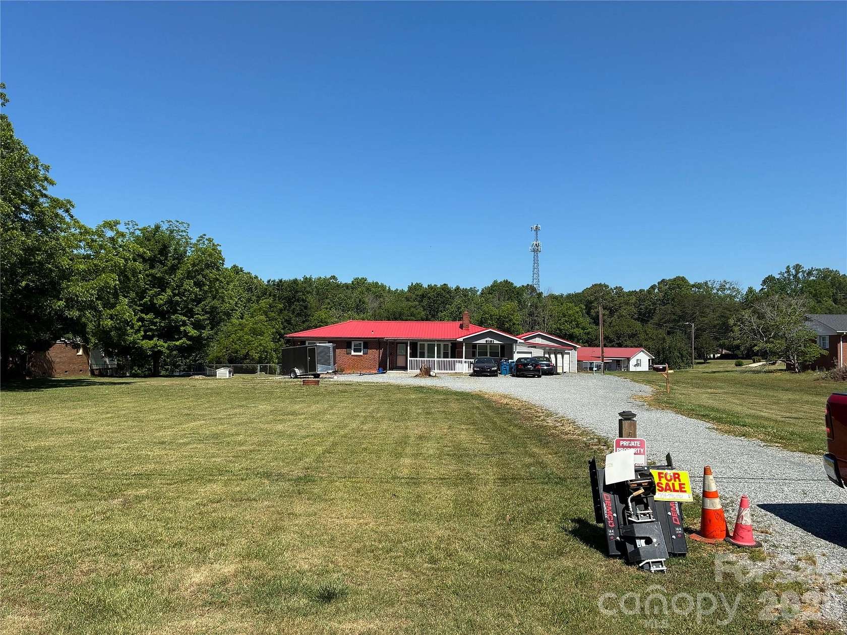 1.76 Acres of Land with Home for Sale in Kannapolis, North Carolina