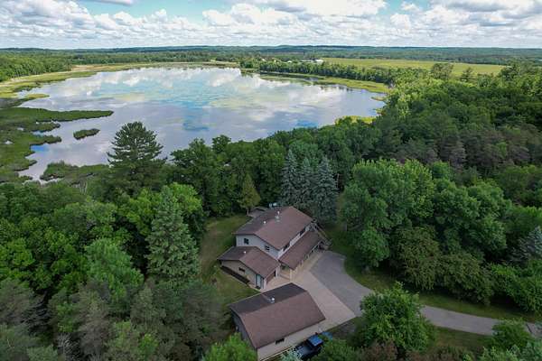 6.8 Acres of Land with Home for Sale in Frazee, Minnesota