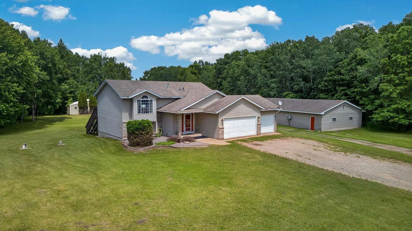 5 Acres of Land with Home for Sale in North Branch, Minnesota