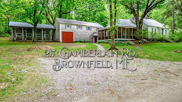 36 Acres of Land with Home for Sale in Brownfield, Maine