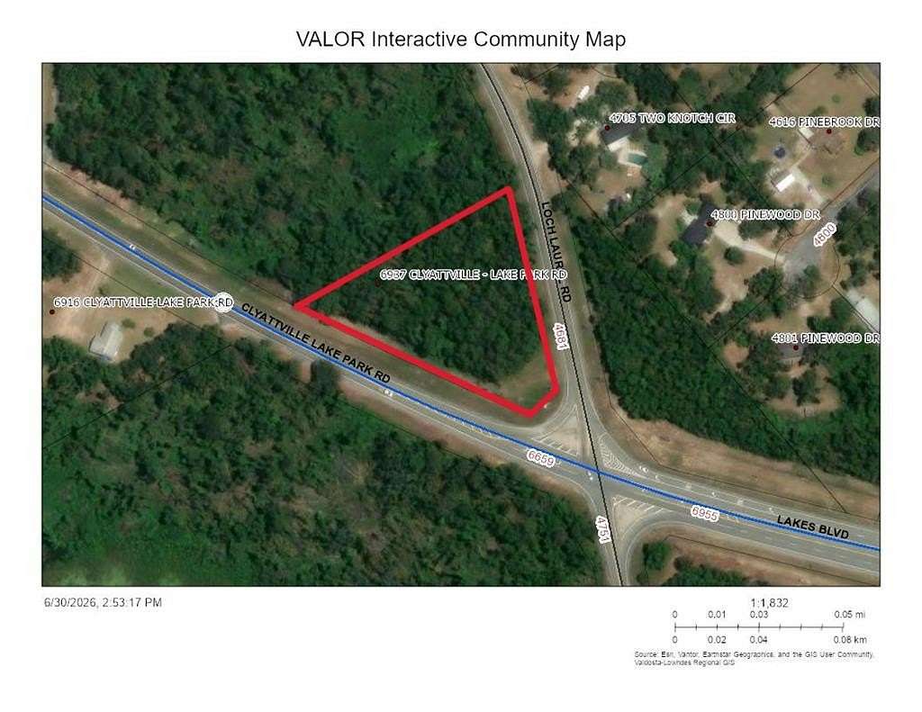 1.78 Acres of Commercial Land for Sale in Lake Park, Georgia