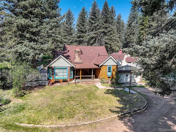 7.84 Acres of Land with Home for Sale in Conifer, Colorado