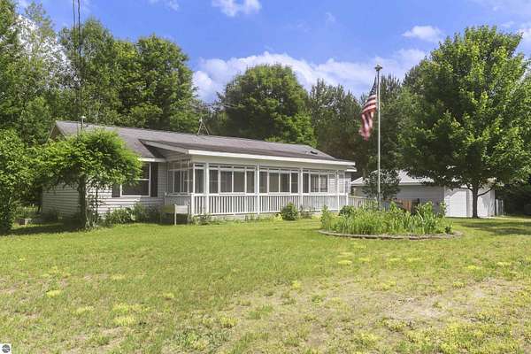 5.42 Acres of Land with Home for Sale in Benzonia, Michigan