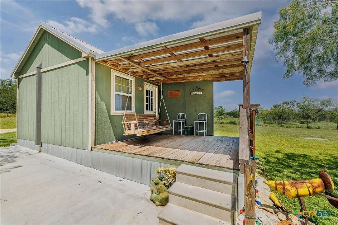 11.9 Acres of Recreational Land with Home for Sale in Gonzales, Texas