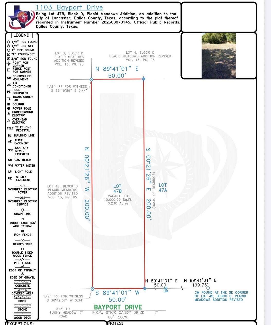 0.23 Acres of Residential Land for Sale in Lancaster, Texas