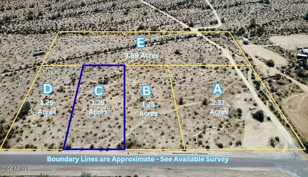1.25 Acres of Residential Land for Sale in Maricopa, Arizona