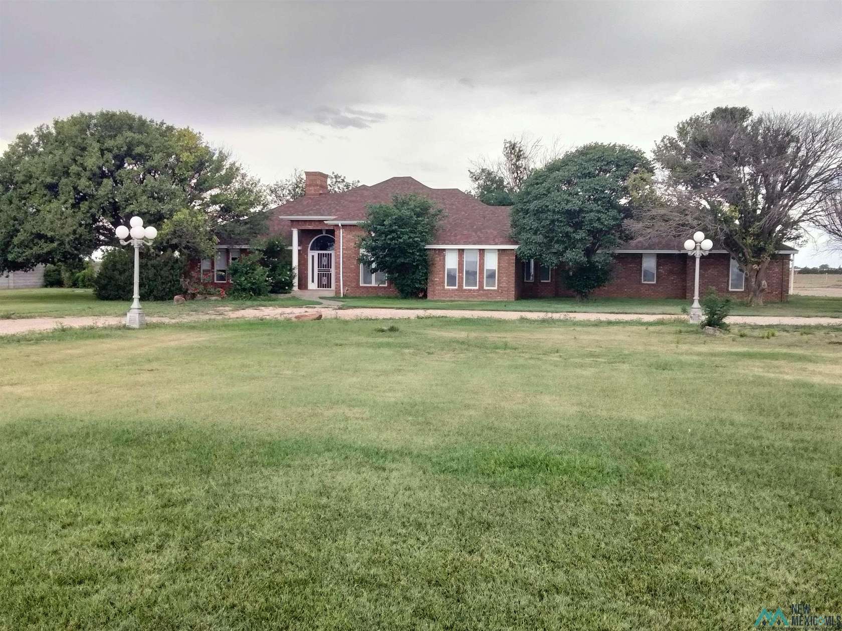 5.5 Acres of Land with Home for Sale in Clovis, New Mexico
