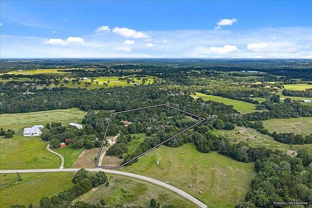 8 Acres of Land with Home for Sale in Burton, Texas