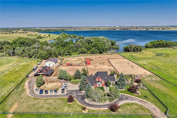 8.59 Acres of Land with Home for Sale in Loveland, Colorado
