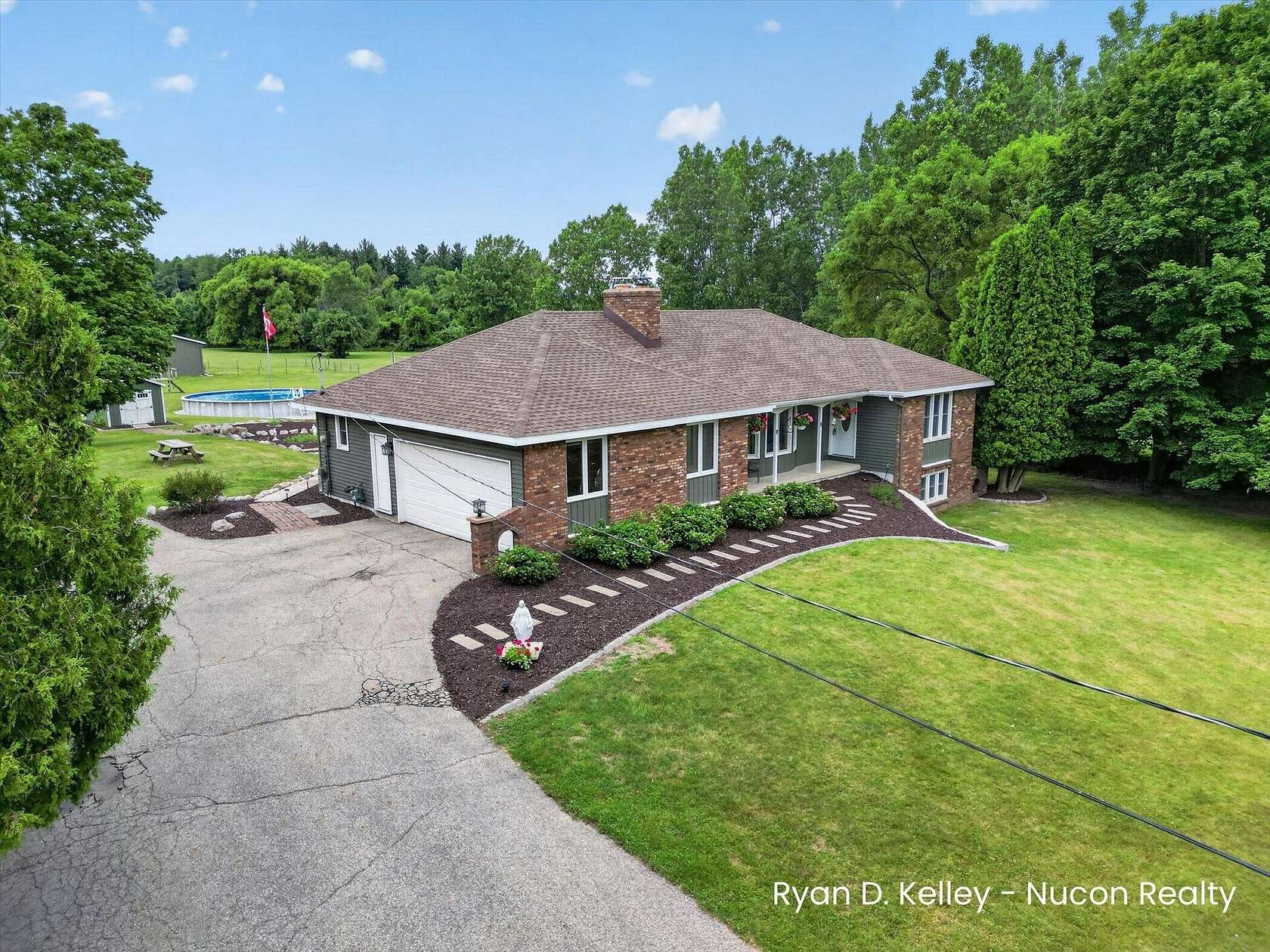 10.1 Acres of Land with Home for Sale in Allendale, Michigan