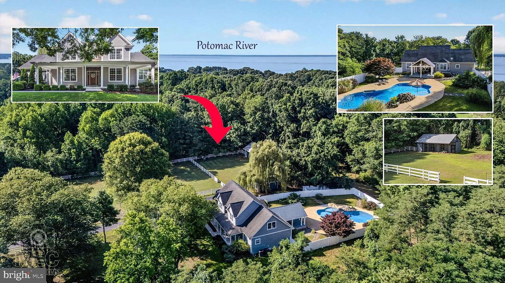 3.32 Acres of Land with Home for Sale in Newburg, Maryland