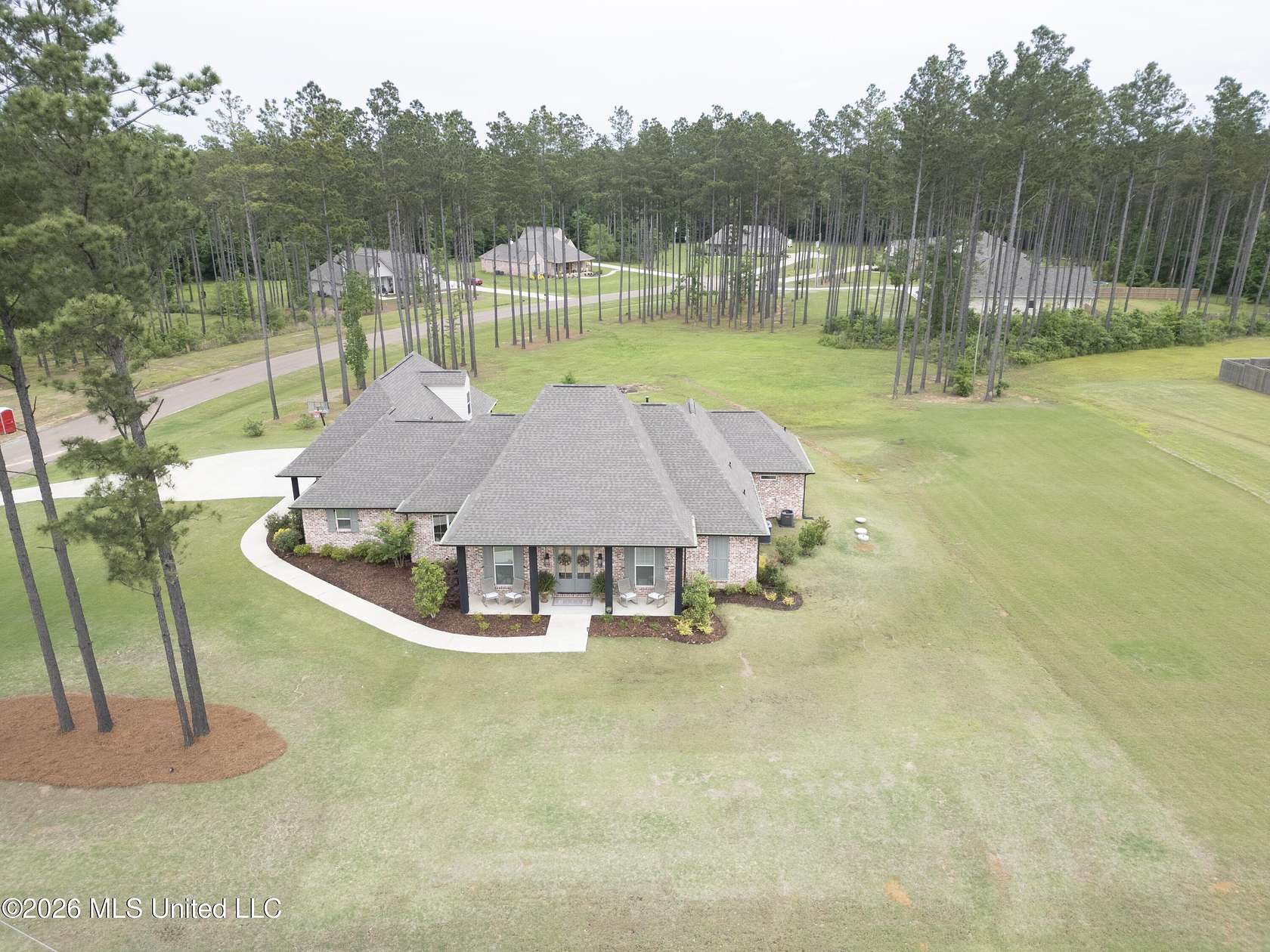 1.8 Acres of Land with Home for Sale in Brandon, Mississippi