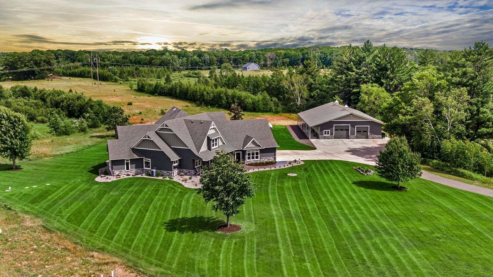 71.5 Acres of Recreational Land with Home for Sale in Stacy, Minnesota