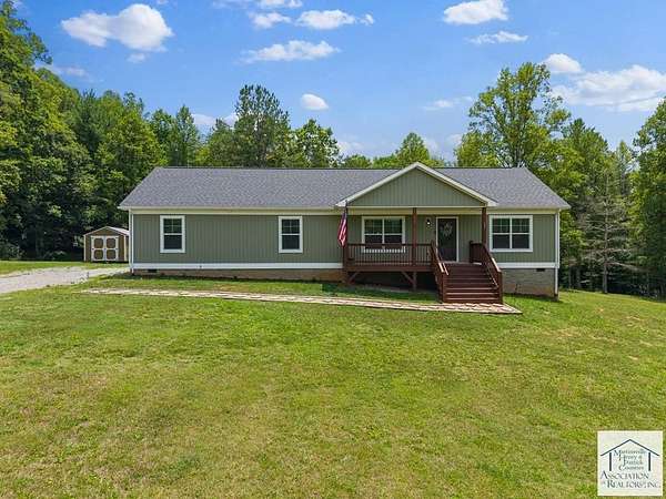 7.58 Acres of Land with Home for Sale in Stuart, Virginia