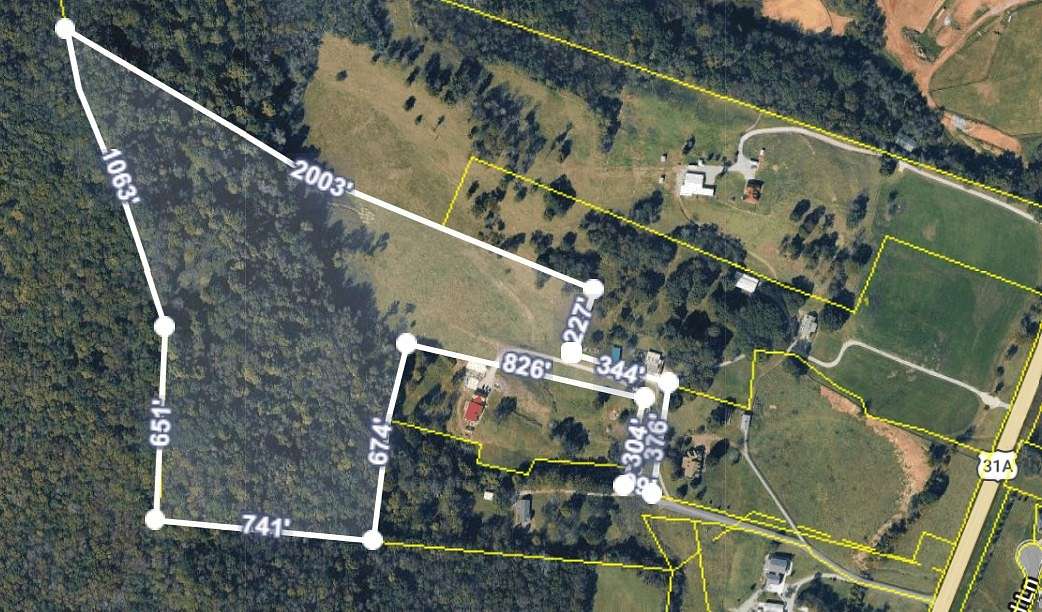 32.2 Acres of Land for Sale in Nolensville, Tennessee