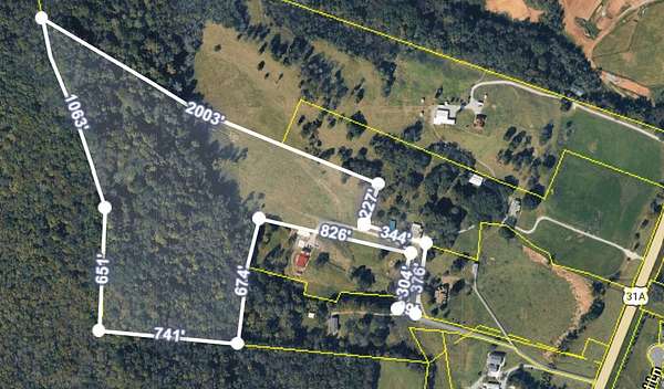 32.2 Acres of Land for Sale in Nolensville, Tennessee